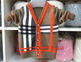 2015新款男童羊绒开衫中小童针织外套英伦学院风儿童加厚保暖 颜