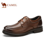 Camel/骆驼男鞋秋新款男士商务休闲皮鞋系带皮鞋