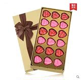 正品德芙巧克力心语18粒礼盒装生日情人节送女神礼物零食2盒包邮