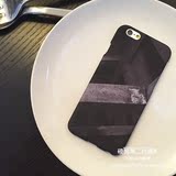 硬男 原创简约低调3d立体抽象油画iPhone6s手机壳6苹果6splus磨砂