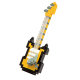 亦生/日本nanoblock 电吉他纳米玩具积木模型 拼插DIY组装