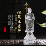 古法琉璃佛像摆件工艺品 地藏王观音菩萨 家居佛堂供奉风水装饰品