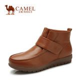 CAMEL 骆驼女鞋  头层牛皮舒适女靴子短靴