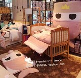 韩国订单高端定制婴幼儿床上三件套儿童全棉三件套卡通床上用品