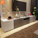 现代简约烤漆电视柜 时尚客厅组合地柜 多色拼接储物柜子XD020-2