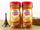 18年1 美国进口雀巢咖啡伴侣知己 香草焦糖425g 无反式脂肪 含糖