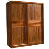 移门衣柜 趟门 实木衣柜  中式 木质衣柜 滑门 小户型 板式衣柜