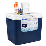 ESKY保温箱33L升/户外车载冰箱/便携家用 保鲜箱冷藏箱/海钓箱子
