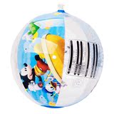 迪士尼充气水球 儿童透明戏水球 小孩沙滩球海滩球 蓝色