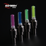 RAYBEEN 自行车风火轮气门灯LED七彩色警示装饰选材骑行装备配件