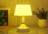 LED充电台灯节能喂奶小夜灯usb智能插电暖黄光护眼学生阅读床头灯