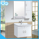 现代卫浴pvc简约浴室柜组合挂墙式卫生间洗手盆多层洗脸柜洗衣柜