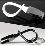 丹麦二代MENU黑钛钥匙扣 时尚创意汽车钥匙圈车用钥匙链腰挂