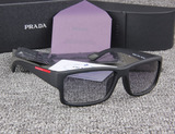 正品Prada普拉达眼镜2015新款偏光太阳镜男士近视墨镜复古长方形