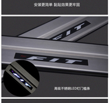 本田08-14款飞度迎宾踏板 汽车用品 LED门槛条  改装专用LED带灯