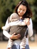 日韩minizone 可调节婴儿背带 X型减压背带宝宝出行背袋抱带