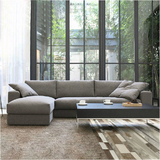 日式布艺沙发 小户型沙发组合 现代简约可拆洗新款宜家布沙发包邮