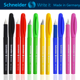 德国schneider施耐德BK402学生用办公练字墨水钢笔 书写刚笔F尖