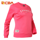 CBA春夏新款女运动卫衣 女子时尚舒适运动女圆领套头运动服