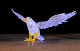 动物造型灯LED发光灯小鸟圣诞节装饰灯串 婚庆节日庆典防水发光鹰