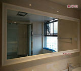 浴室镜防水浴室柜镜子地中海田园壁挂镜现代卫生间镜子定做