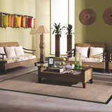 巴西进口剑麻地毯简约现代入户玄关茶几地毯客厅可定制地毯