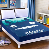 垫保护套1.2米床罩卡通男孩用的床笠 单件学生儿童1.5m1.8防滑床