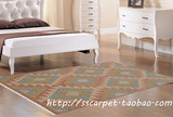 南星/kilim 手工羊毛客厅地毯 淡雅简约  美式风情 宜家品质