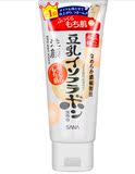 日本代购 SANA莎娜豆乳泡沫洗面奶/洁面乳 保湿滋润美白 150g