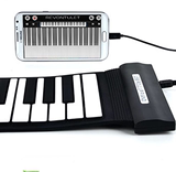 ib2016新款88键可充电手卷加厚手感带外音喇叭便携式软 钢琴