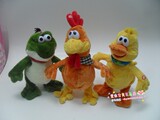 电动娃娃 毛绒玩具会唱歌跳舞疯狂公鸡 公仔音乐鸭子青蛙儿童礼物