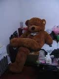 1.5米超大号泰迪熊熊毛绒玩具 可爱抱抱熊玩偶公仔布娃娃抱枕女孩