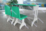 幼儿园桌椅专用课桌椅儿童双人课桌儿童塑钢桌椅中小学生学习桌椅