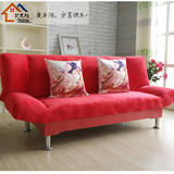 悠尔雅现代时尚实用型布艺折叠沙发床小户型办公休闲多功能沙发床