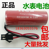原装昊诚 ER18505M 3.6V水表电池锂电池 功率型 工控PLC 带插头
