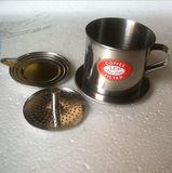 批发越南不锈钢咖啡壶滴滴壶滴漏咖啡杯小号咖啡粉过滤杯壶免滤纸