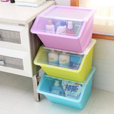 塑料收纳箱大号有盖衣物杂物整理厨房储物箱盒透明零食玩具百纳箱