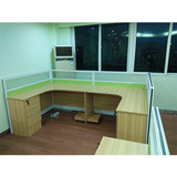 广州新款办公家具职员办公桌组合4人位屏风隔断卡位员工电脑桌椅