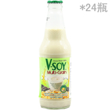 泰国进口绿宝V-SOY杂谷杂粮豆乳豆浆豆奶植物蛋白饮料300ml*24瓶
