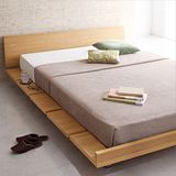 板式床1.5米现代简约榻榻米床宜家日式床架小户型卧室1.8米双人床