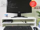 台式电脑桌配套液晶显示器架增高键盘架桌上置物架桌面层架托架木