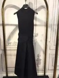 MOCO摩安珂正品代购2015新秋款高腰无袖连衣裙MA153SKT62