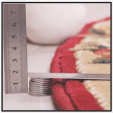 羊毛混纺编织欧式圆形地毯地垫时尚客厅圆毯卧室地毯吊篮电脑椅垫