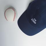 FREE NIGHT 原创设计1988刺绣藏蓝 NAVY复古日常弯檐鸭舌棒球帽