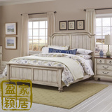 北欧实木床小户型现代简约欧式床双人床美式床高档奢华1.8米婚床