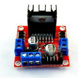 原装芯片 L298N电机驱动板模块 直流步进电机机器人智能车Arduino