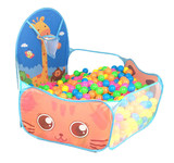 游戏屋帐篷海洋球池海洋球池波波球儿童玩具可折叠可投蓝婴儿宝宝