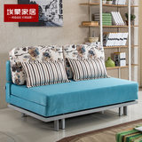 折叠沙发床1.2/1.5米多功能布艺沙发床可折叠两用可拆洗单人双人