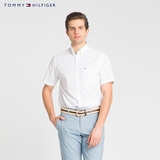 TommyHilfiger 男装双层府绸短袖衬衫(纽约版)-0857896197MS