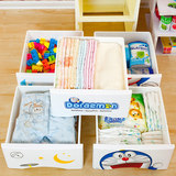 服小柜子储物柜床头柜抽屉式收纳柜3层三层 小号婴儿童宝宝塑料衣
